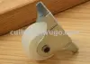 عجلات نايلون بيضاء بعجلات نايلون بيضاء ذات عجلات ذات فتحات صناعية محددة الهدف تبلغ 1 بوصة Item Picture